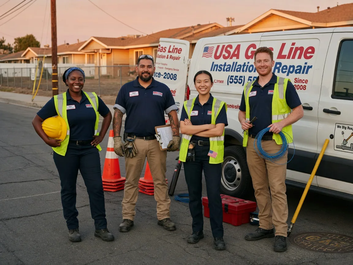 Gas Line Installation company in Woolwine, VA